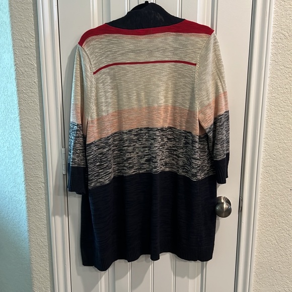 Women’s Torrid Super Soft Cardigan 3/4 Sleeve Drape Front No Tags - Picture 2 of 4